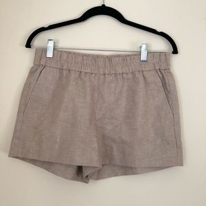 Jcrew Gold Shorts